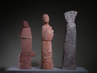 Tre figure, 2012,2017,1998 terracotta